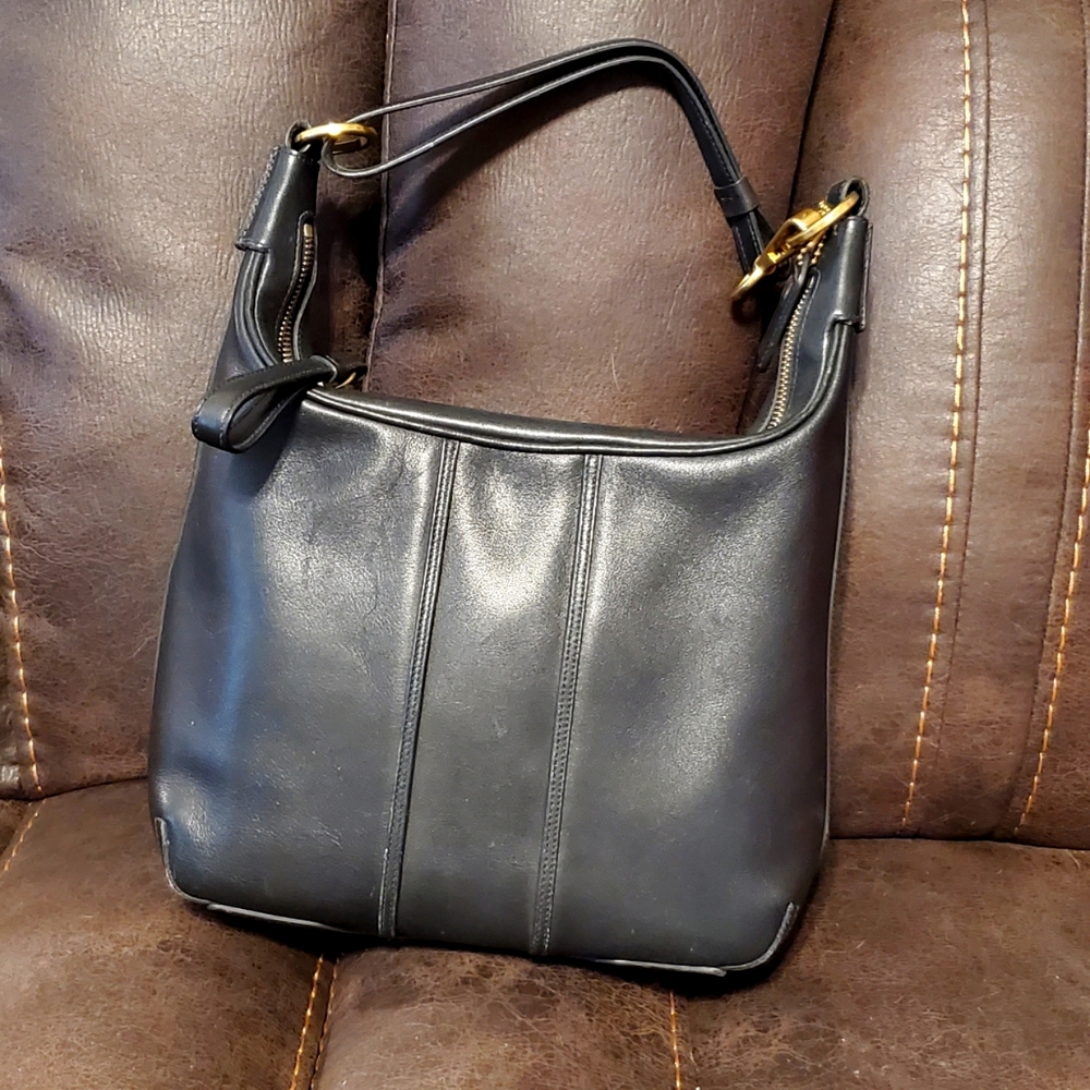 Vintage leather Coach purse